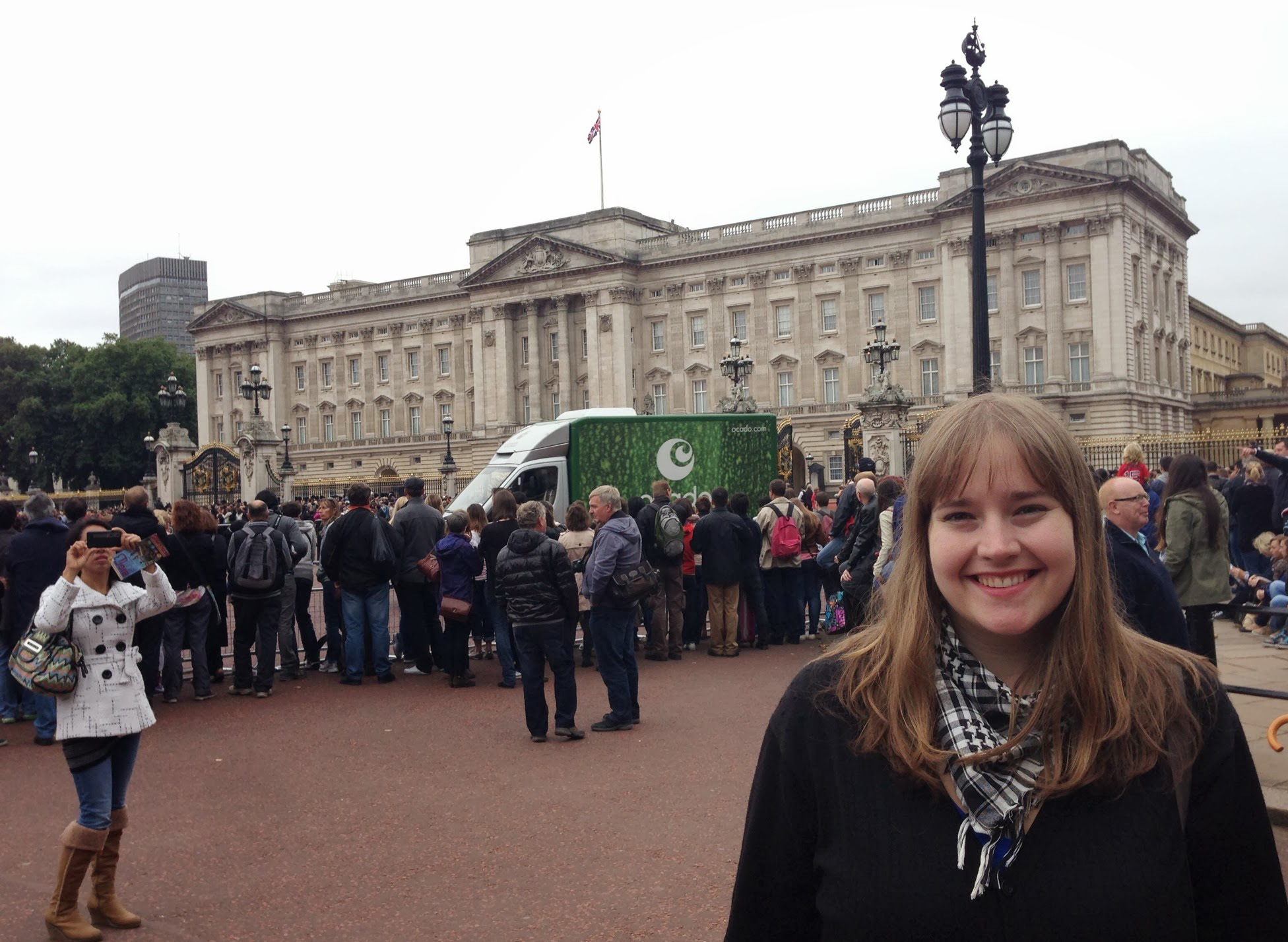 Alexandra at Buckingham Palace