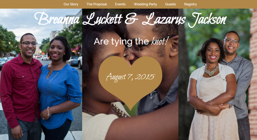 Bre and Laz Get Married - Home Page